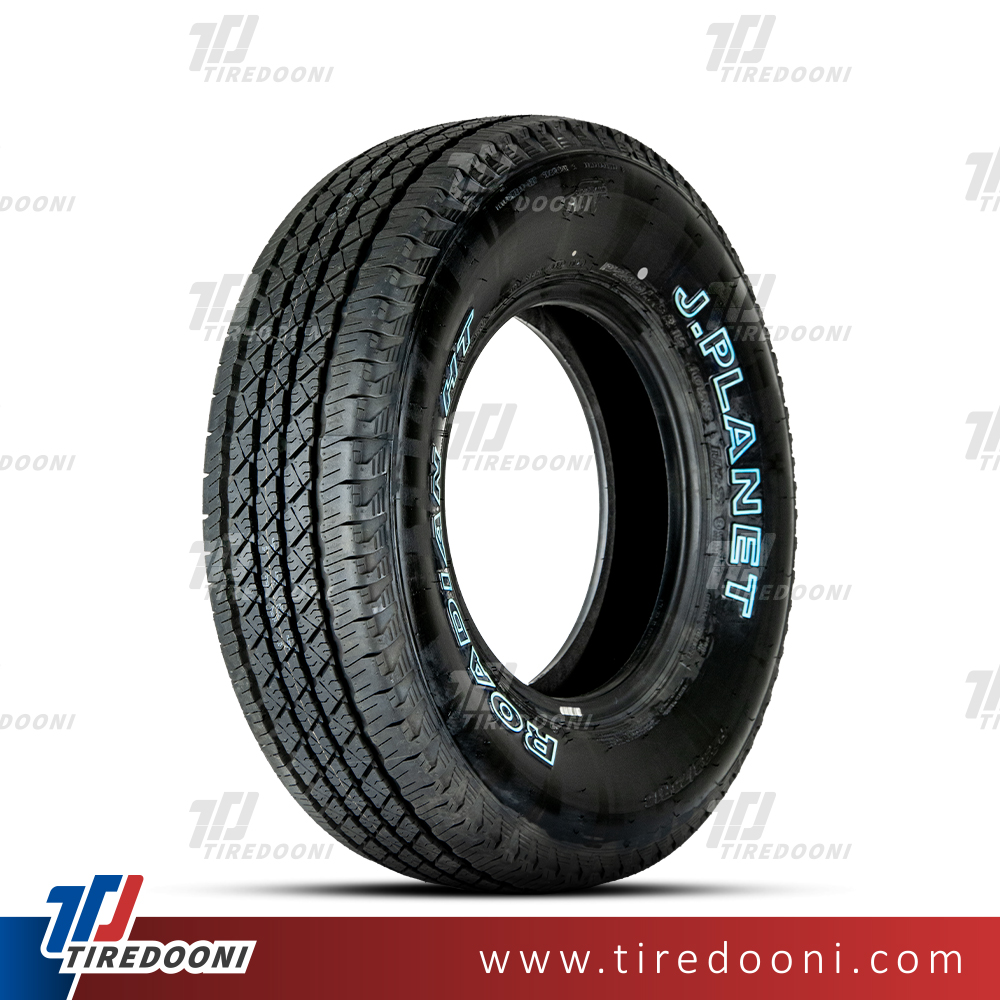 لاستیک خودرو جی پلنت سایز 255/70R15 مدل گل RO-HT